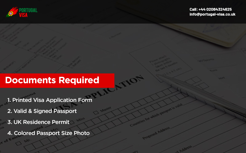 Documents requirements for Portugal Visa